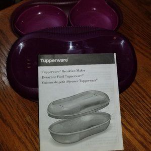 Tupperware Breakfast Maker with Egg inserts
